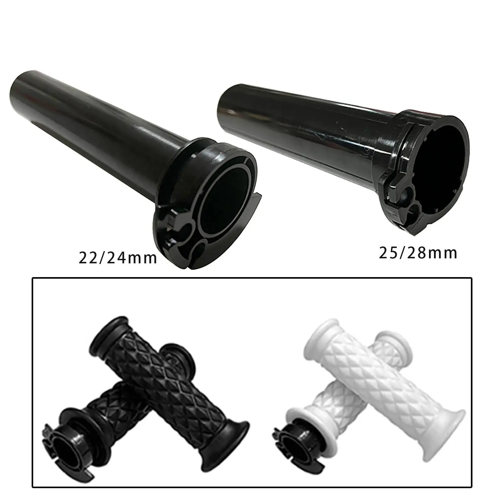 Generic Handlebar Throttle Core Repair Part Replacing Hand Grips Throttle Handle Bar Grips Easily Install Throttle Booster