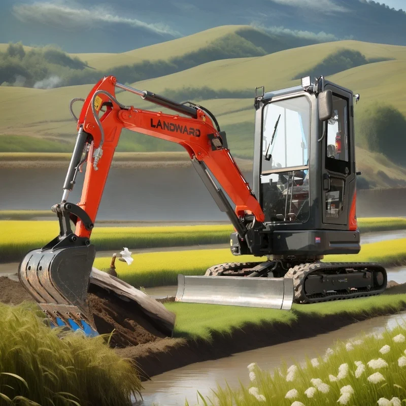 

Agricultural EPA Small Crawler Excavator 2.5 Ton High Quality Hydraulic Diesel Mini Digger Multipurpose Attachments Customized