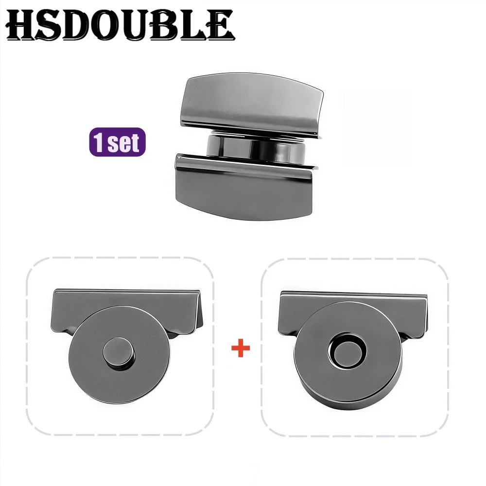 4/8 Sets Seamless Magnetic Button Magnet Buckle Hidden Button Snap Button for Shoulder Bag Wallet Clothes DIY Craft Accessories