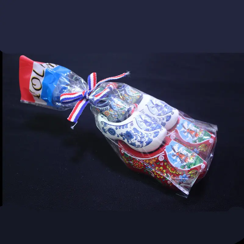 Export premium Dutch wooden shoes with exquisite craftsmanship and home decor ornaments