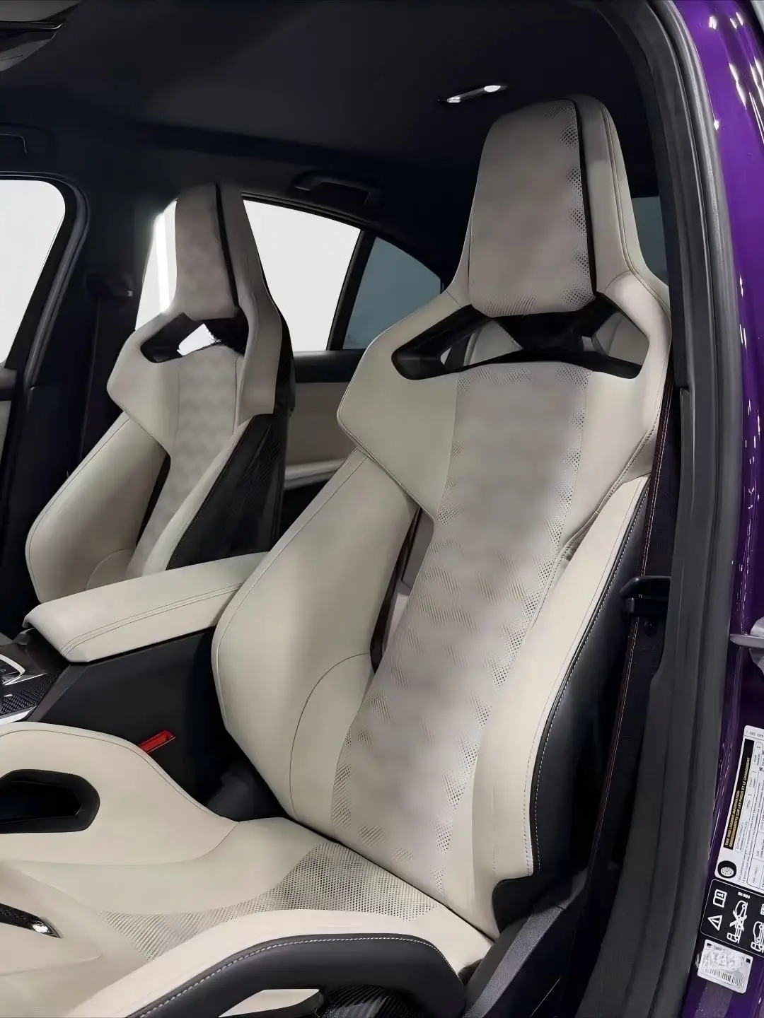 For  X3M X4M F97 F98 Carbon Fiber Bucket Seat Luxury Sport Design High-end Car Interior Refit Parts