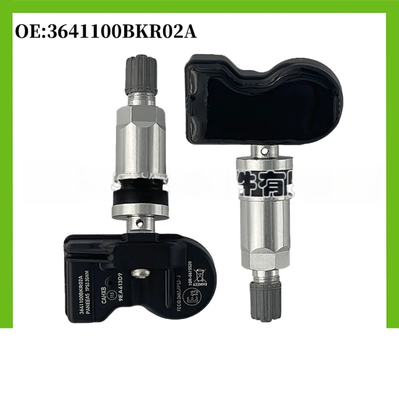 

3641100BKR02A 1/4pcs tpms Tire Pressure Sensor for 2021 Haval H6 for 21-22 Haval F7 H6 II 2021,Jolion 2020-2023