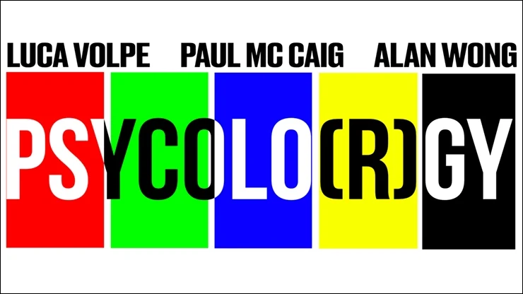 PSYCOLORGY (Gimmicks and Online instructions) by Luca Volpe Magician Stage Illusion Magic Tricks Props Funny Magia Mentalism