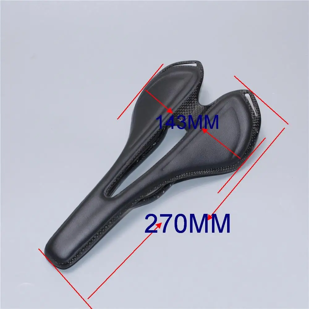 Ultralight Full Carbon Mountain Bicycle Saddle Road Bike saddle MTB Carbon Saddles Seat Super-light Cushion Glossy Matte 105g