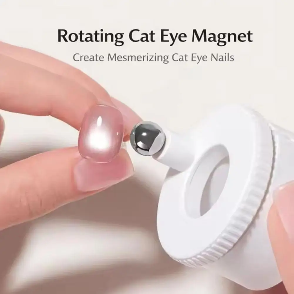 Automatic Super Strong Magnet Cat Eye Magnet Tool For Wide Light & Side Light Effects Glass Bead Cat Eye Nails