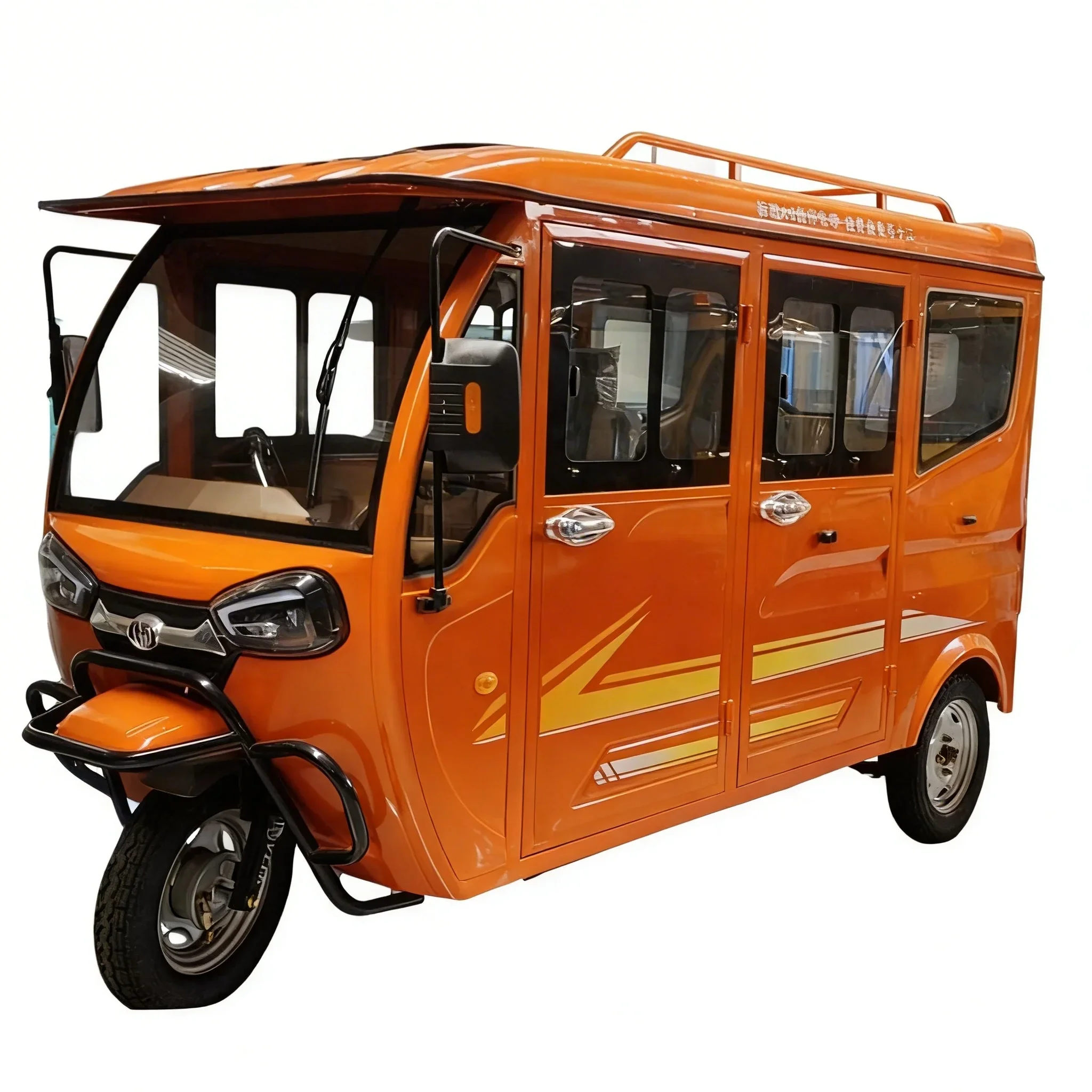 SXLL High-power Enclosed Passenger Tricycle Adult Electric 3 Wheel  TukTuk Electric Tricycle for Sale