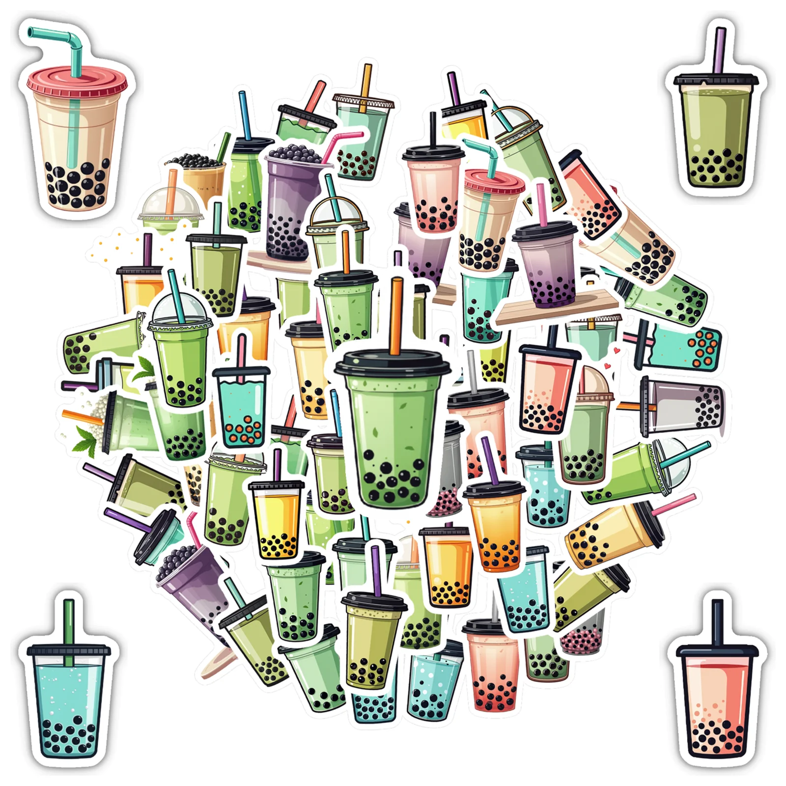 

35pcs-100pcs Cartoon Stickers Kawaii Teacher Reward Stickers Stickers For Guitar Laptop Helmet Skateboard Suitcase DIY