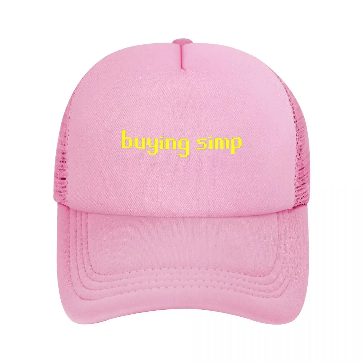 Runescape Buying Simp Mesh Baseball Caps Snapback Fashion Baseball Hats Breathable Casual Casquette Outdoor Unisex