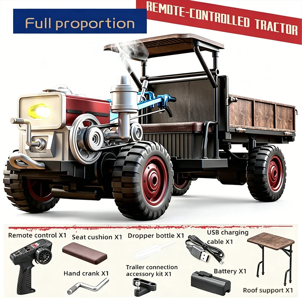jjrc-c8836-trattore-telecomandato-classico-retro-a-scala-completa-4wd-per-bambini-modello-di-macchina-elettrica-giocattolo-regalo-di-compleanno