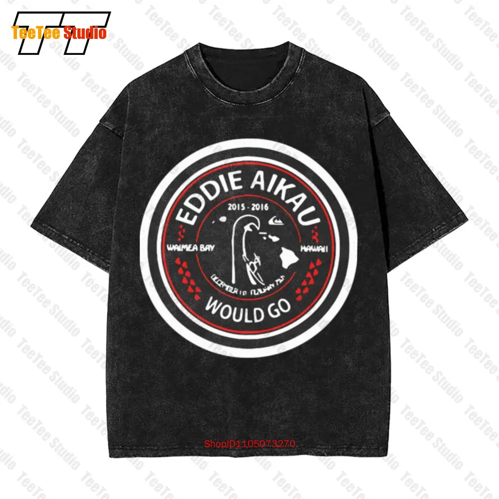 Eddie Aikau 2015 2016 Waimea Bay Hawaii iraría Vintage camiseta de gran tamaño CSYI