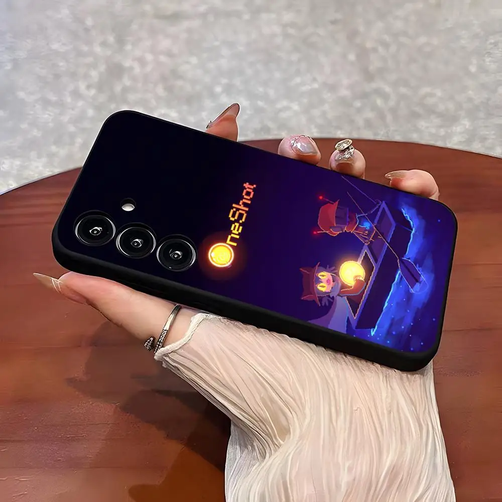 Funda de teléfono Game One Shot Niko para Samsung S25 Plus S20 S20 Plus S22 Ultra S23 FE S21 Plus S21 Ultra suave