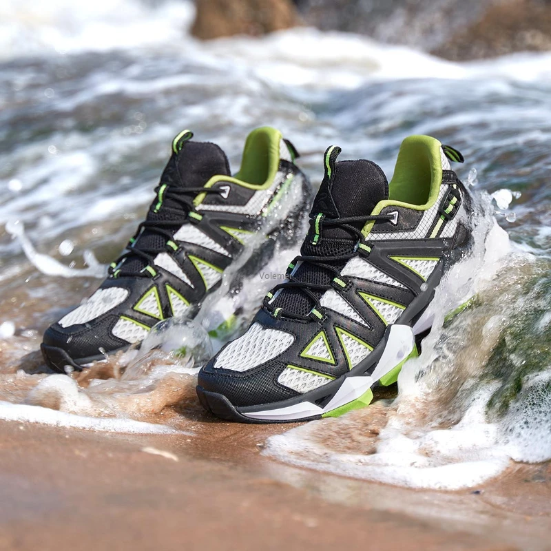 Nova youpin rax wading sapatos de escalada absorção de choque respirável de secagem rápida antiderrapante esportes ao ar livre wearproof praia sneaker