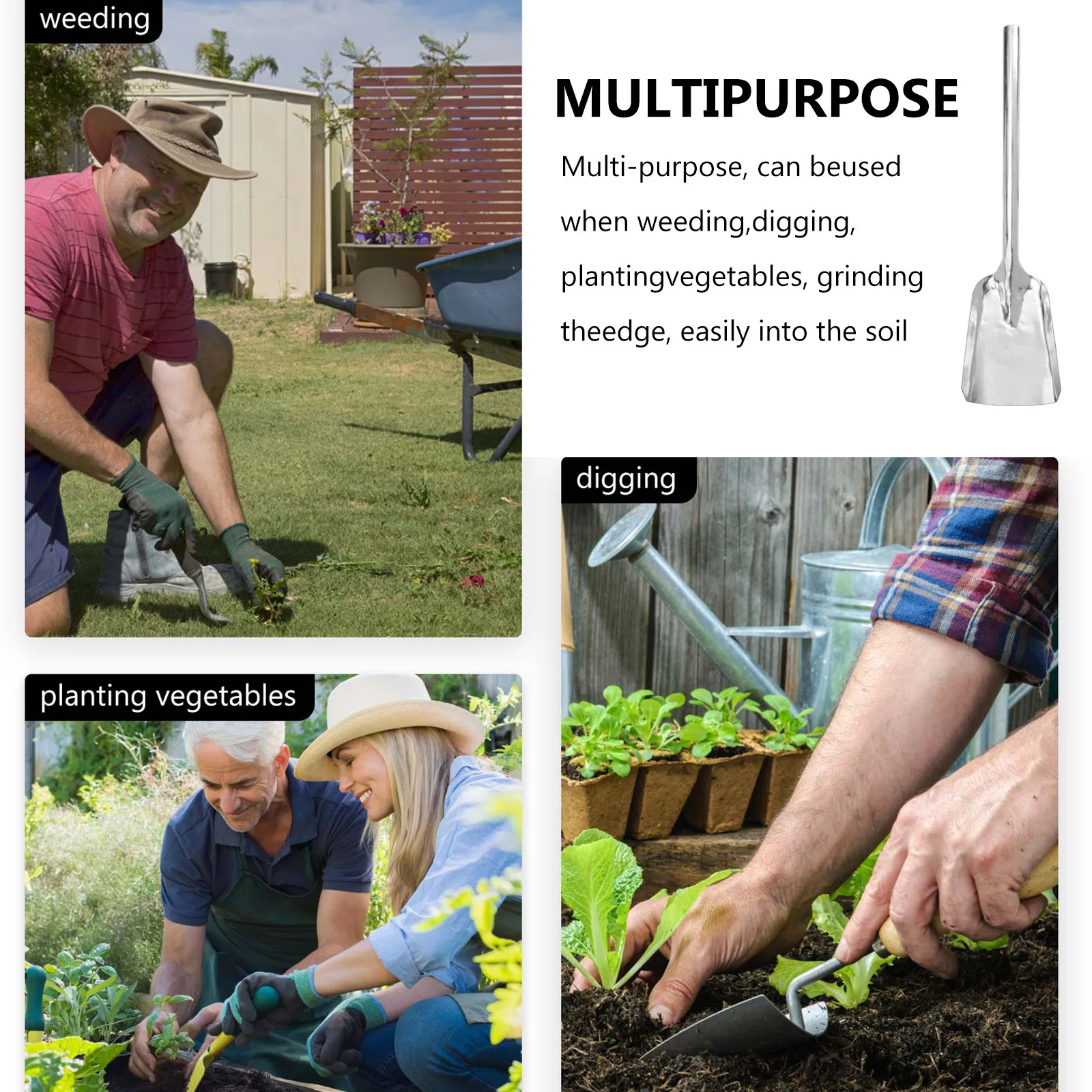 

Сверхпрочная лопата для угля с длинной ручкой для эффективной уборки угольной золы, многофункциональная лопата для печи, устойчивая к ржавчине, для золы и угля