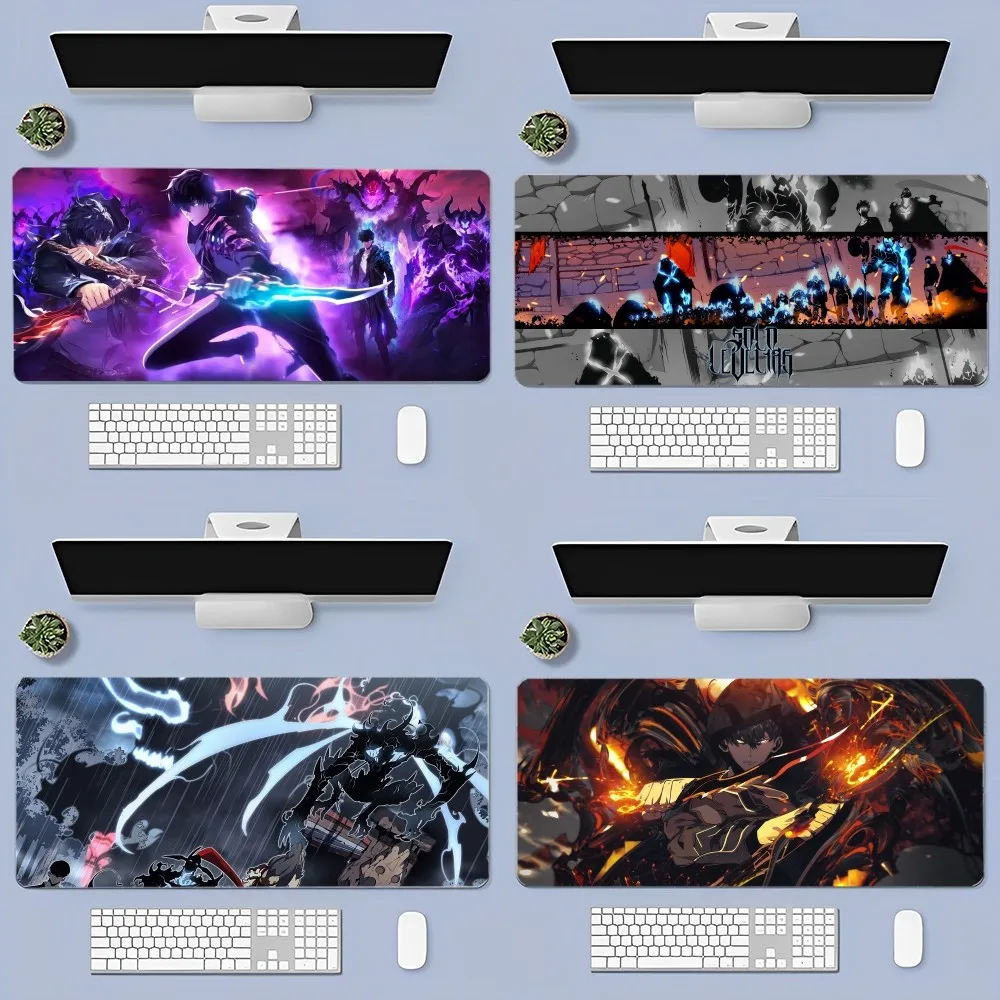 

Solo Leveling Mousepad Cute Durable Rubber Mouse Mat Pad Size For Game Keyboard Pad