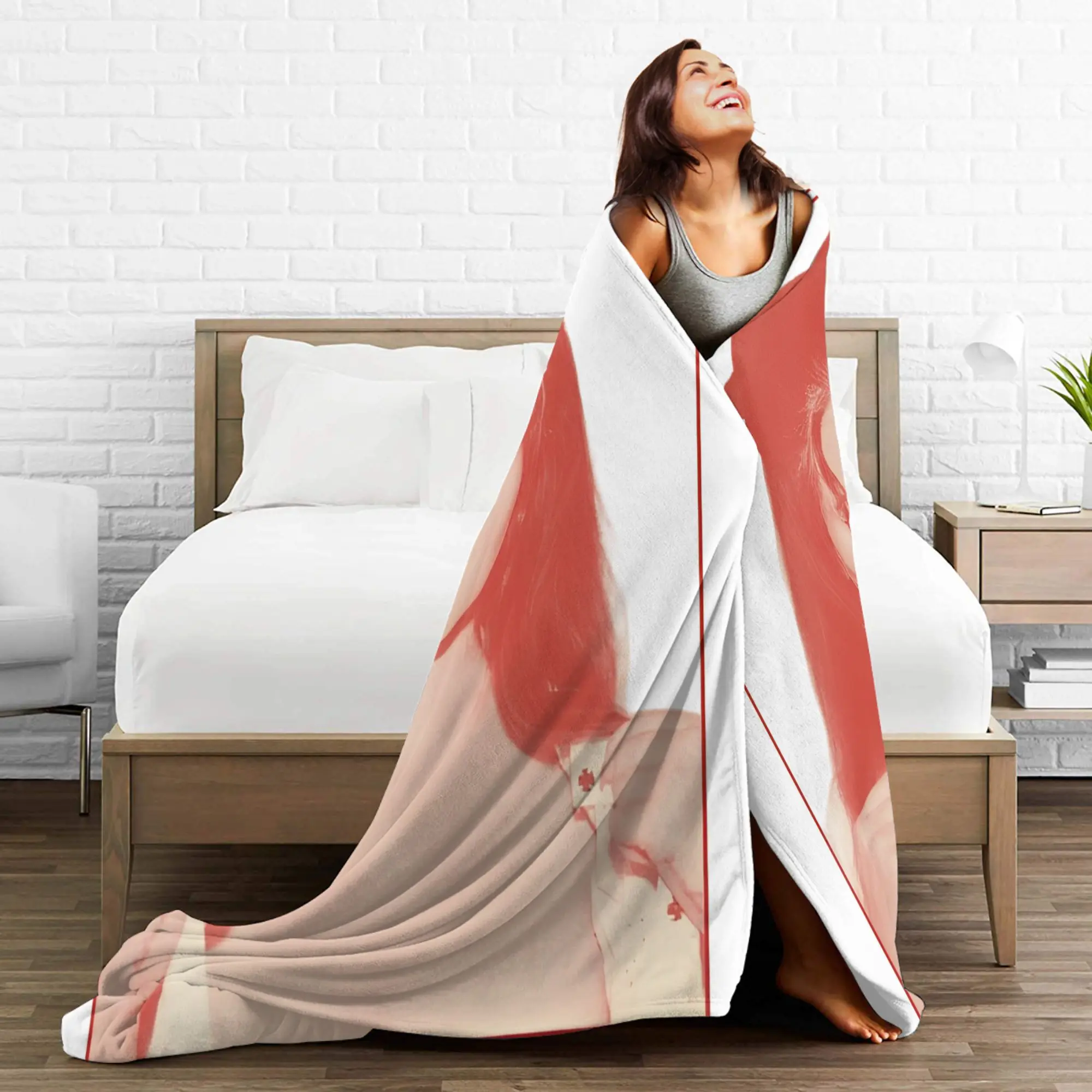 لانا ديل ري المغني بطانية قطيفة ألبوم الموسيقى Ldr الإبحار الإبداعية رمي البطانيات للمفرش 125*100 سنتيمتر لينة