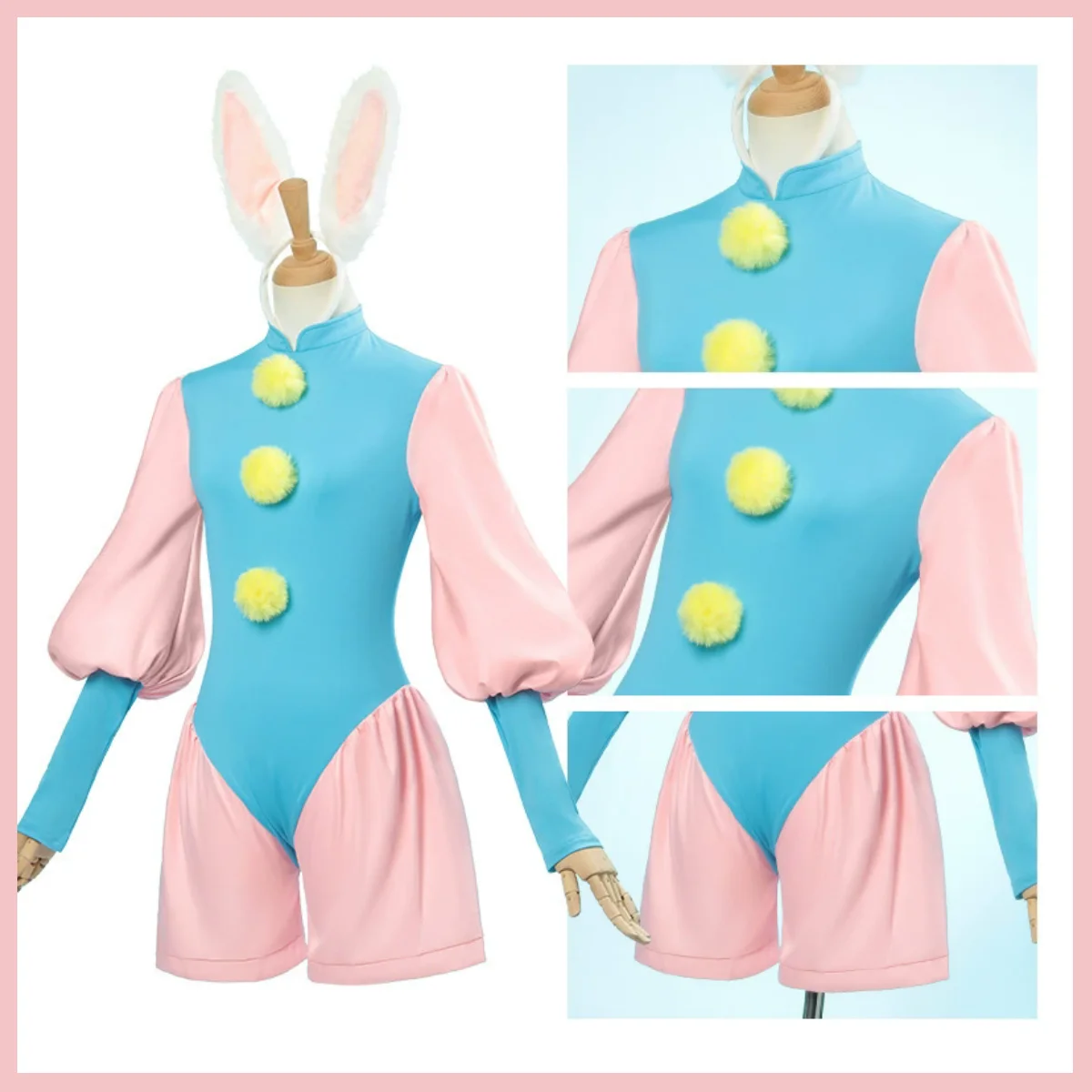 أنيمي كاردكابتور ساكورا كينوموتو ساكورا تأثيري حلي أرنب حللا موحدة شعر مستعار امرأة مثير لطيف هالوين عيد الميلاد البدلة #4