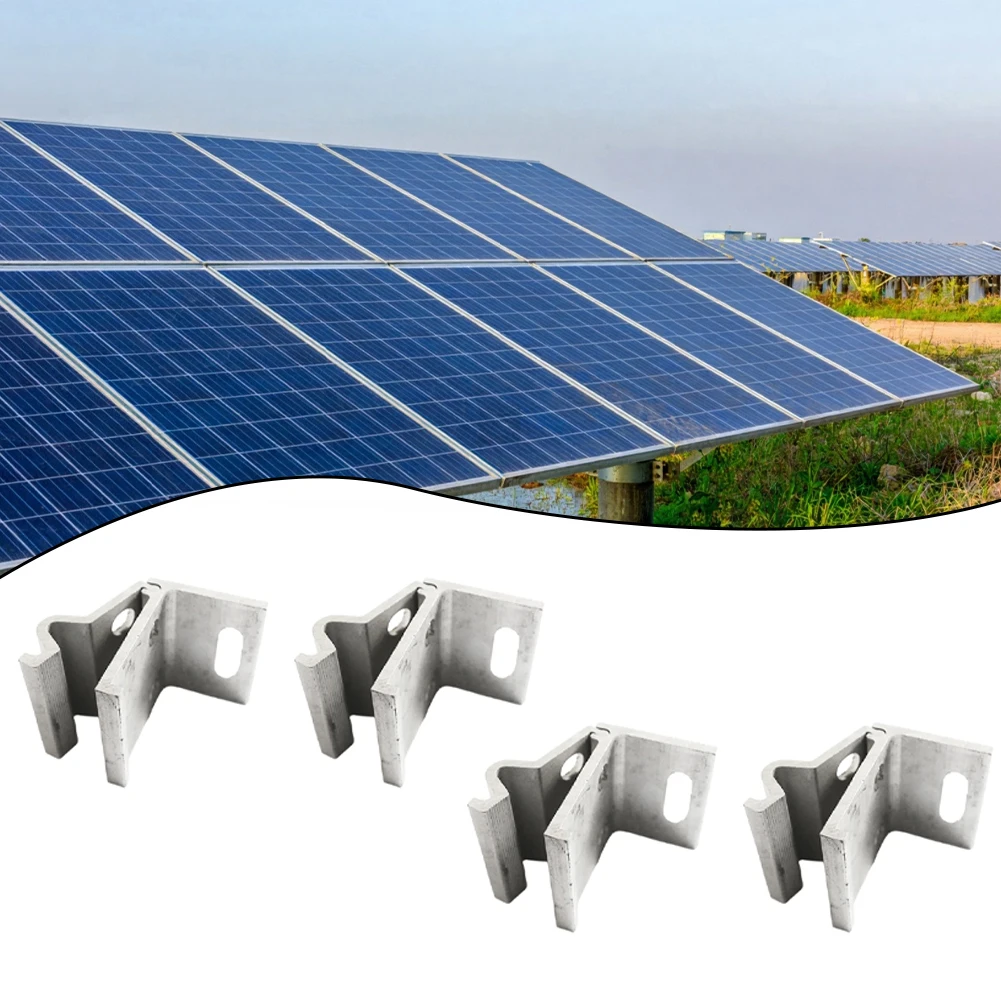 4 قطعة المشابك السقف الضوئية تركيبات سبائك الألومنيوم الضوئية لسهولة تركيب البلاط مع 2 مجموعة مسامير #1