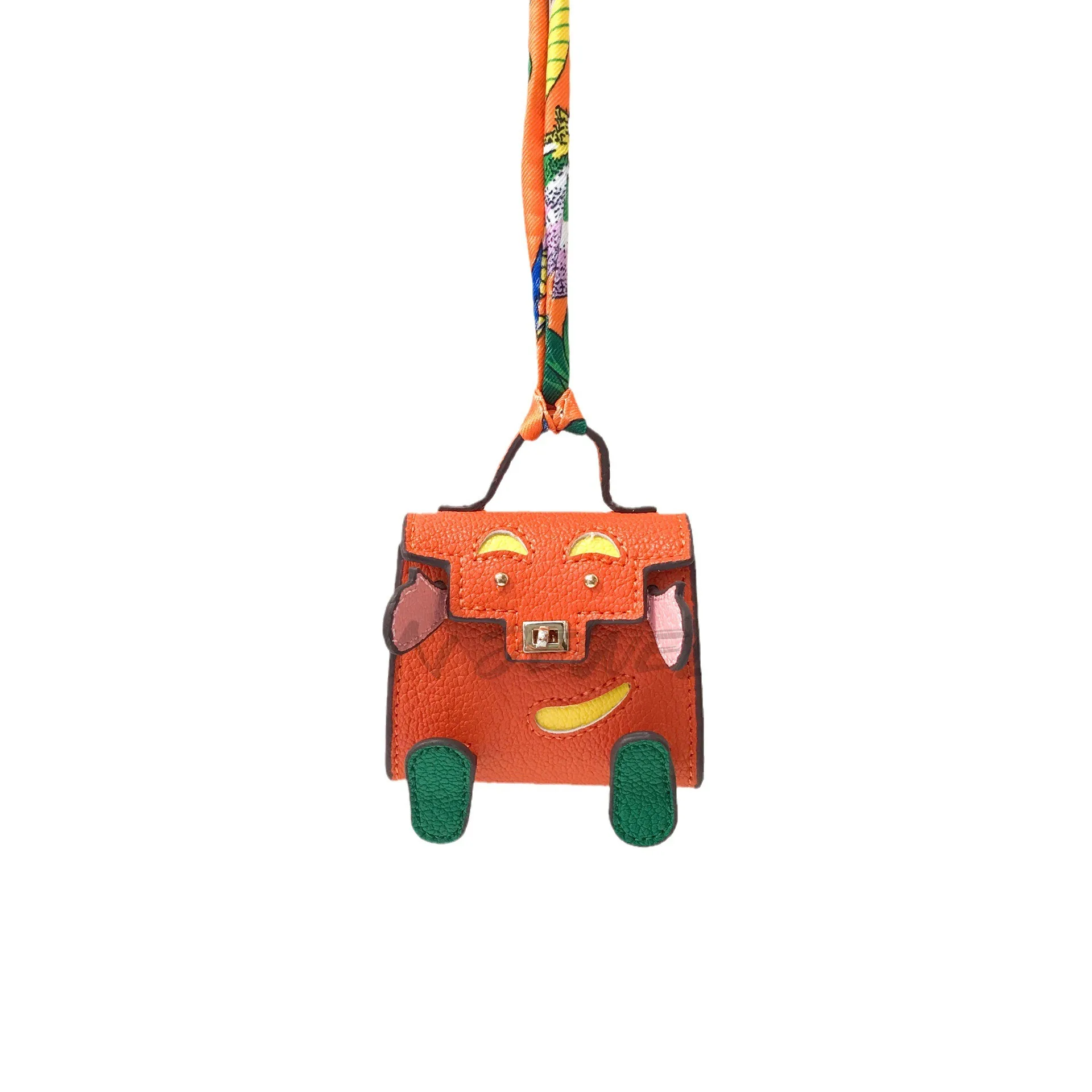 Nieuwe Mode Mini Schattige Poppentas Hanger Pop Auto Sleutelhanger Oortelefoon Hanger Kleine Tas