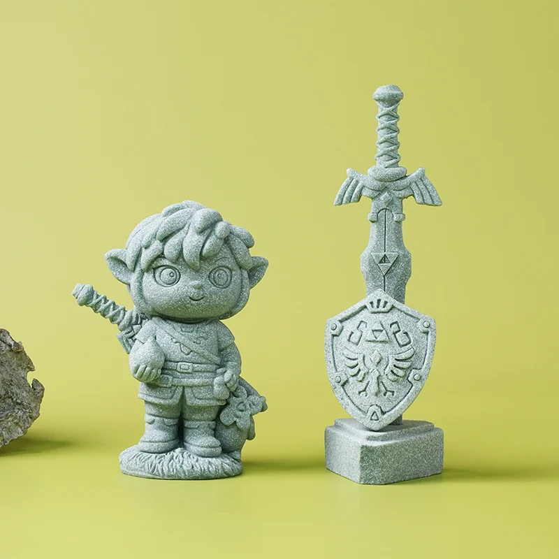 Anime Action Figure Zelda Link - Resin Art Zelda 评论和价格