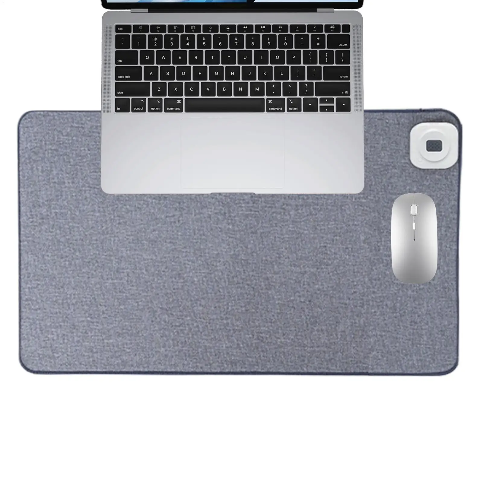 Keyboard Mouse Heated Desk Pad Waterproof Overheat Protection Mat For Computer Office Typing Game Homework Korean Plug