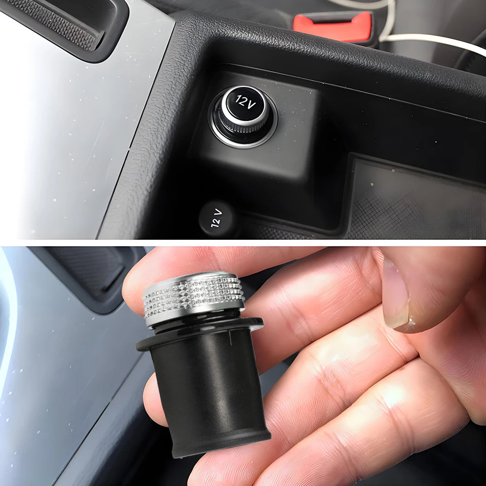 Car Cigarette Lighter Plug Cover Cap 4H0919311 Cigarette Lighter Socket Protector Dust Cap for Audi A3 A6 S6 A8 S8