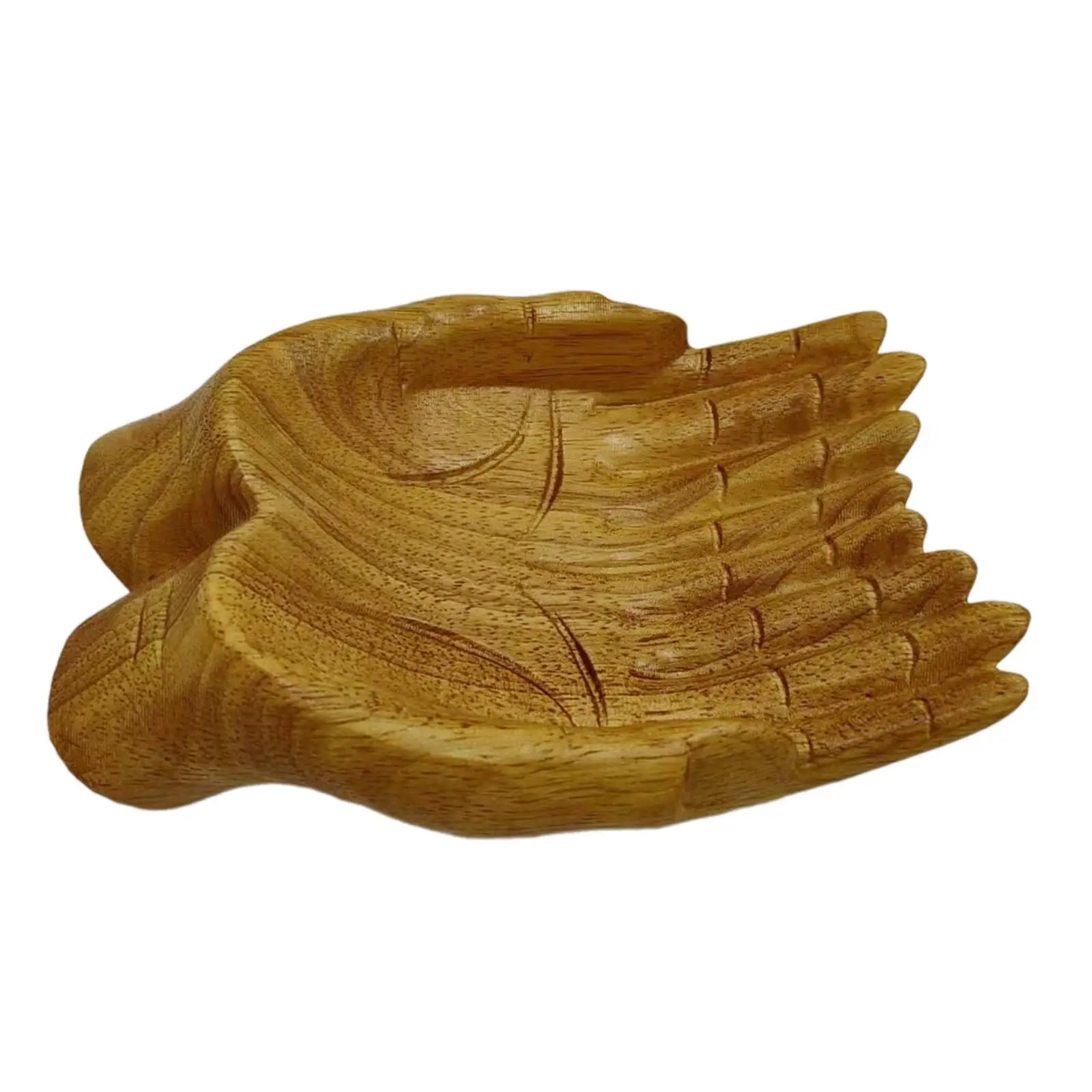 Buddha Hand Decorative Tray Crafts Gift Desktop Decoration Fireplace Multifunctional Buddha Hand Figurine Storage Tray Ornament