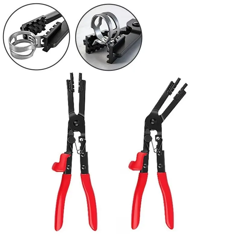 Adjustable Hose Clamp For Car Telescopic Hose Clamp Set Fuel Water Hose Pipe Ultra Long Distance Car Maintenance Tool