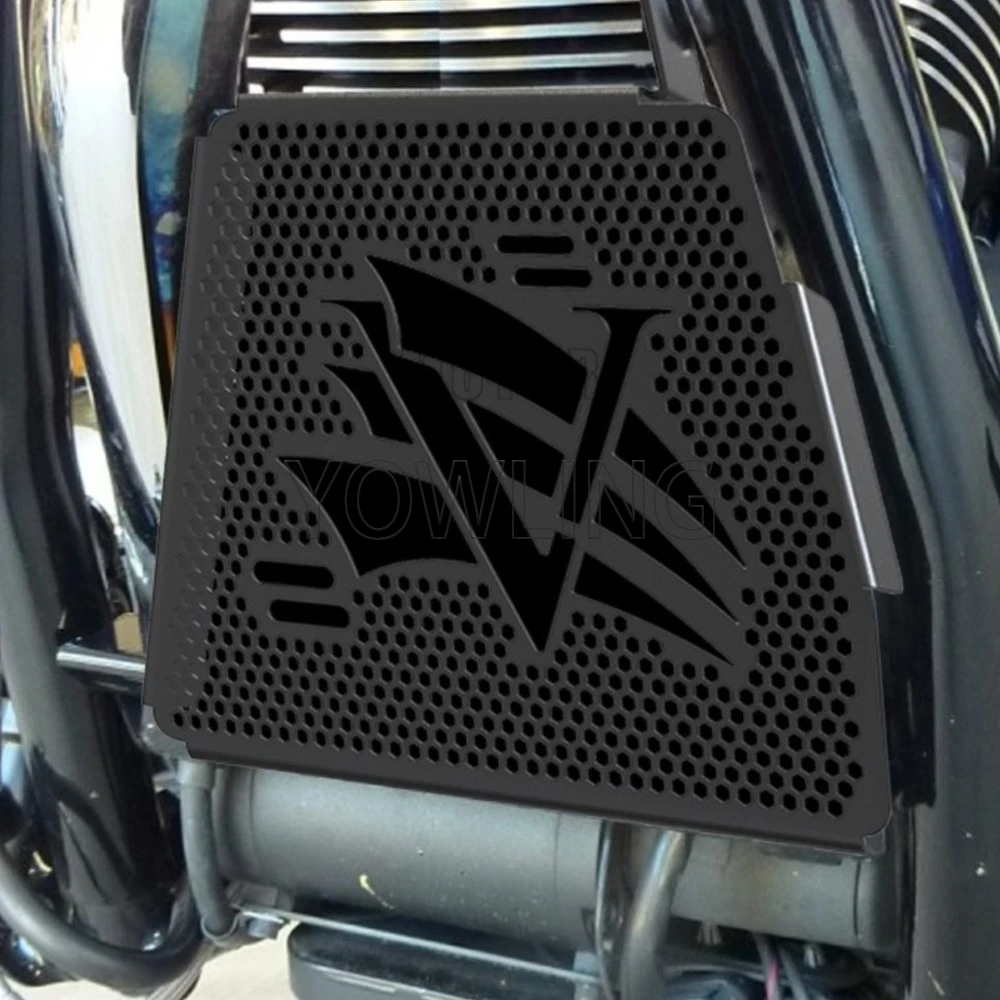

FOR Victory Cruiser/Hammer/ Vegas 8 Ball/ King Pin/ Judge/ Highball 2008-2023 2024 Motorcycle Radiator Guard Oil Cooler Guard