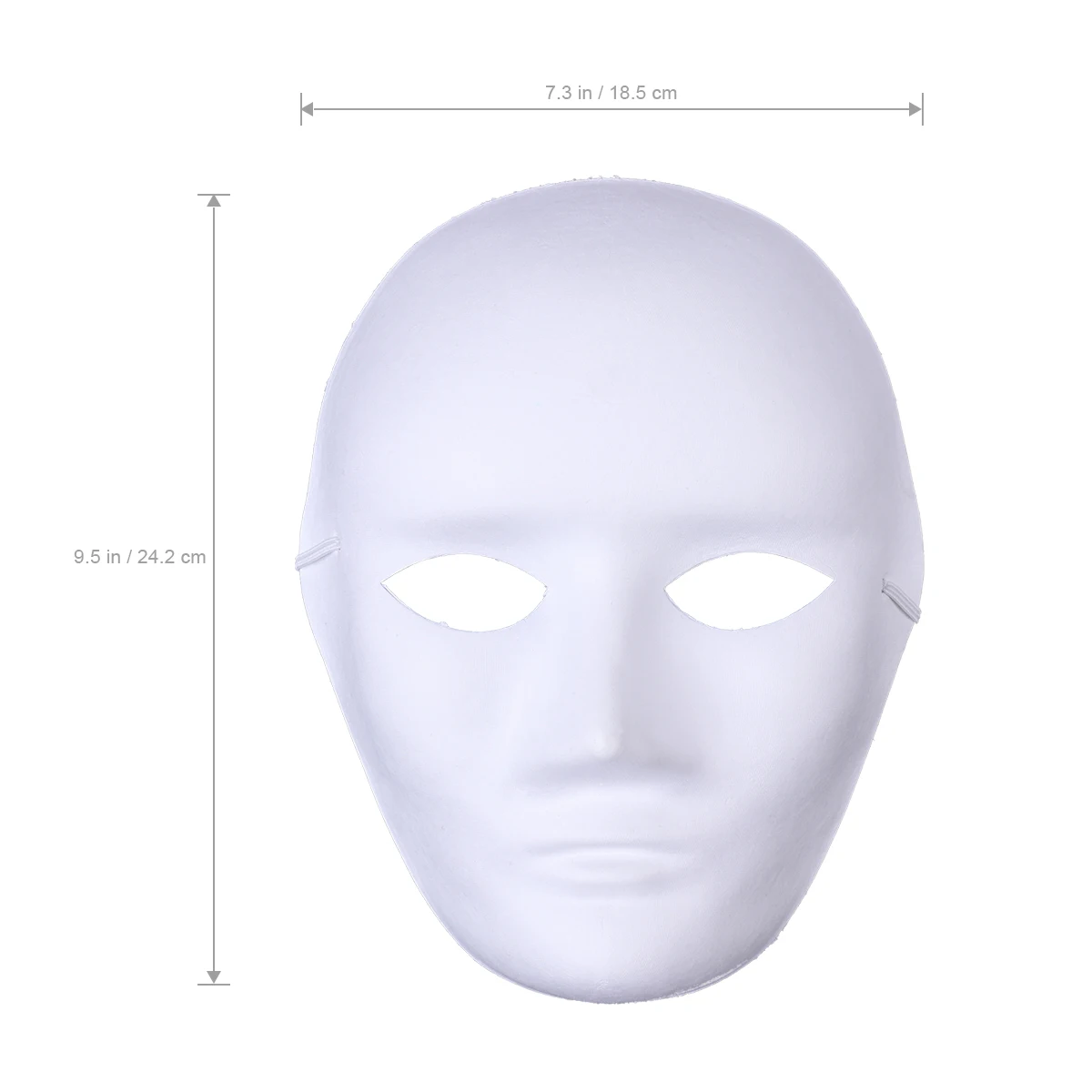 

15 Pcs Hand Painted Mask Karneval Masken Diy Zum Bemalen Halloween Deko Costumes for Adults