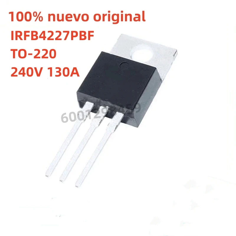 

100% nuevo original 10pcs - 50pcs mosfet transistor IRFB4227 IRFB4227PBF TO-220 240V 130A transistor mosfet