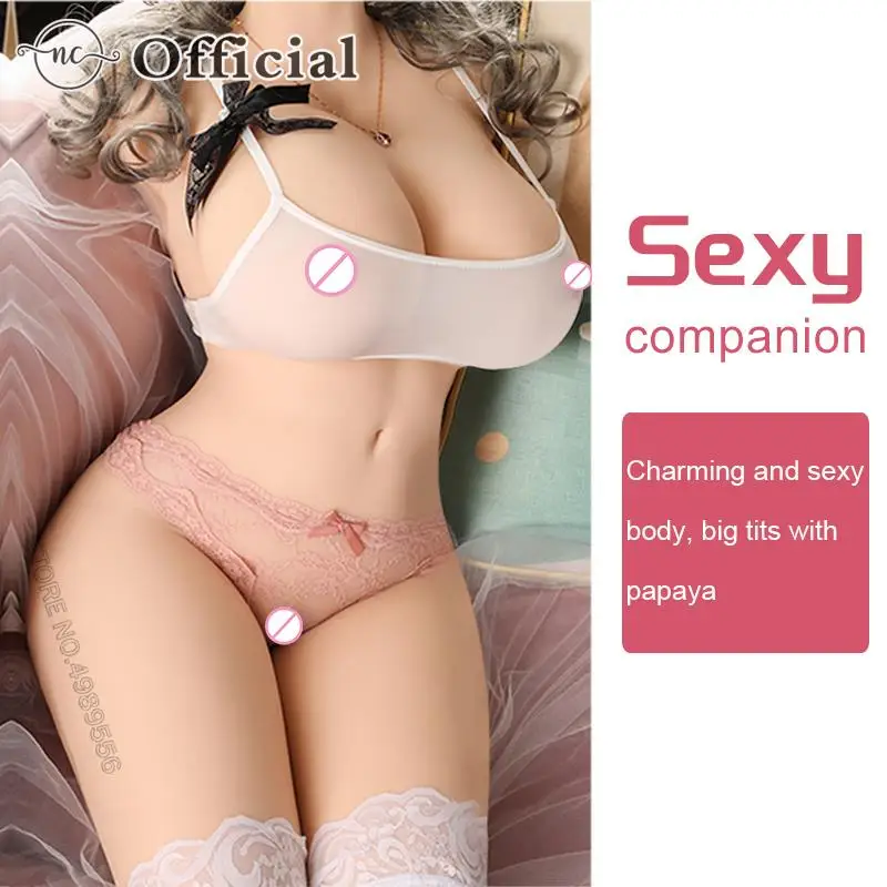 3D Half Doll Sex Doll for Men, Masturbador Masculino, Masturbação Vagina, Artificial Lady, Bunda Sexy, Limpo, Masturbador Sexual, Homem Sex Toys