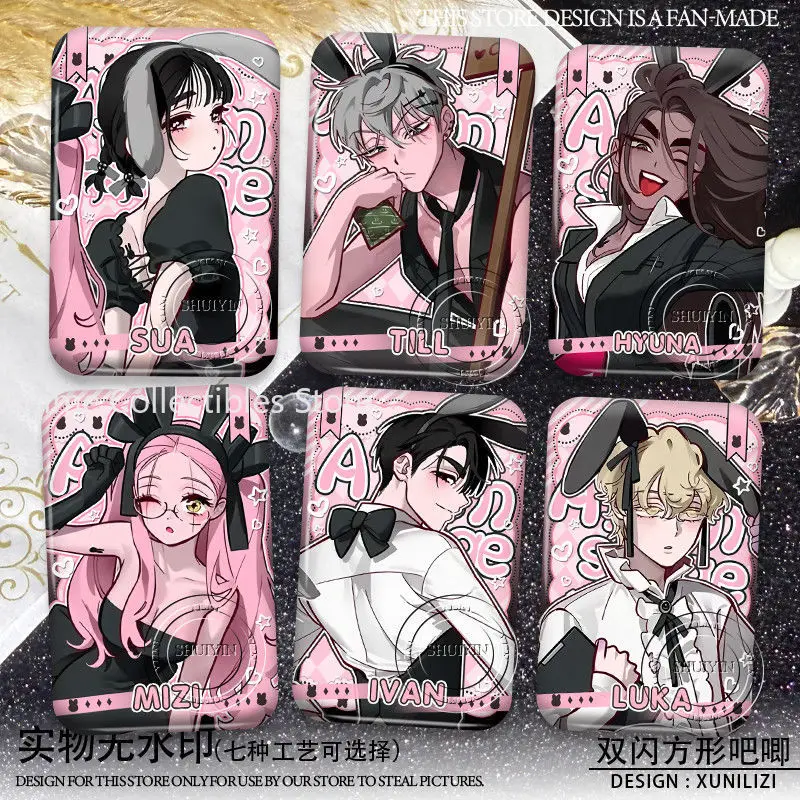 

Аниме Alien Stage Luka Till Sua Ivan MiZi значки аниме круглый значок мультяшная брошь одежда рюкзак ювелирные аксессуары подарки