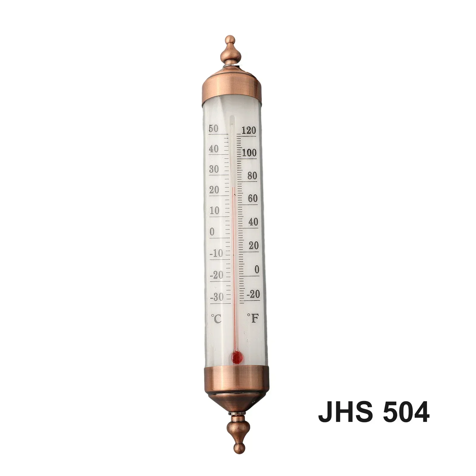 Dual Scale Indoor Thermometer Outdoor Thermometer 10 Inch Thermometer for Indoors and Outdoors Cordless and Decorative