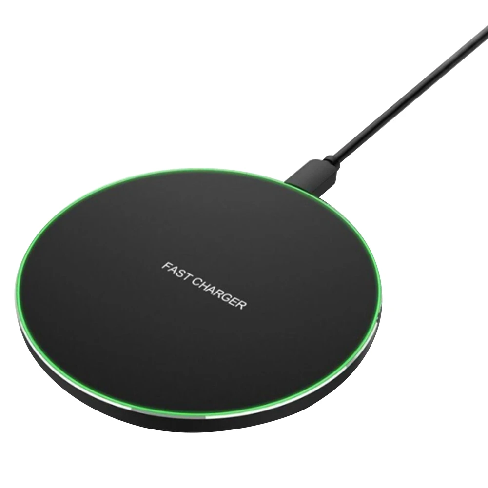 10W Fast Wireless Charger,for Samsung Galaxy S10 S9 S8 Note 9 USB Charger ,for iPhone 11 Pro XS Max XR X 8 Plus 12