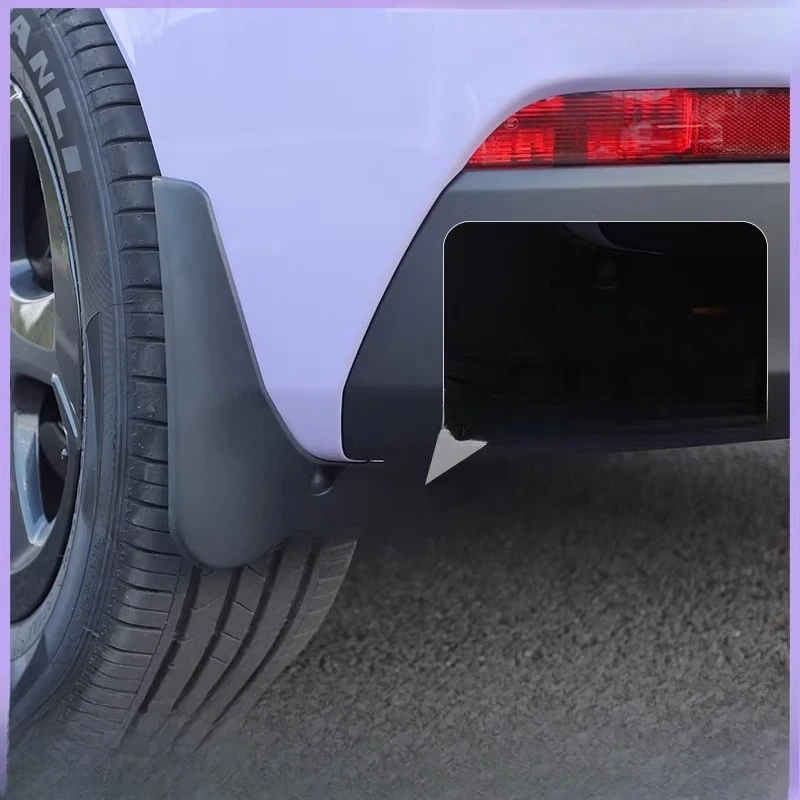 For Dongfeng Nano 01 Fender Original Body Front and Rear Wheels Anti-sediment Gravel Protection Baffle Changed To Decoration