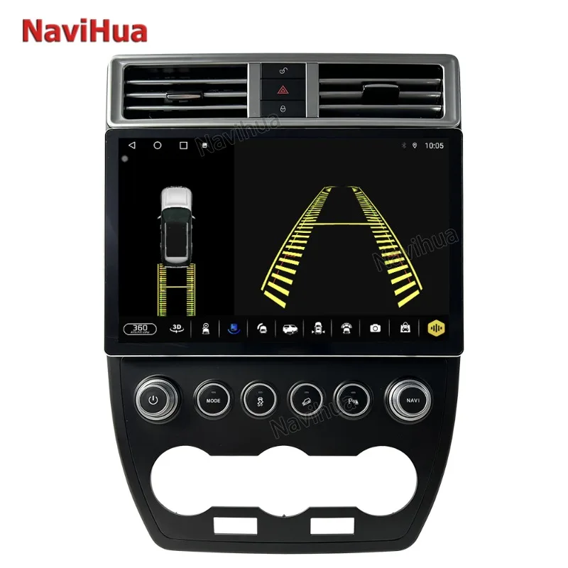 Navihua Latest Design 13.3inch IPS Touch Screen Android Car Radio GPS Navigation Multimedia Stereo for Land Rover Freelander