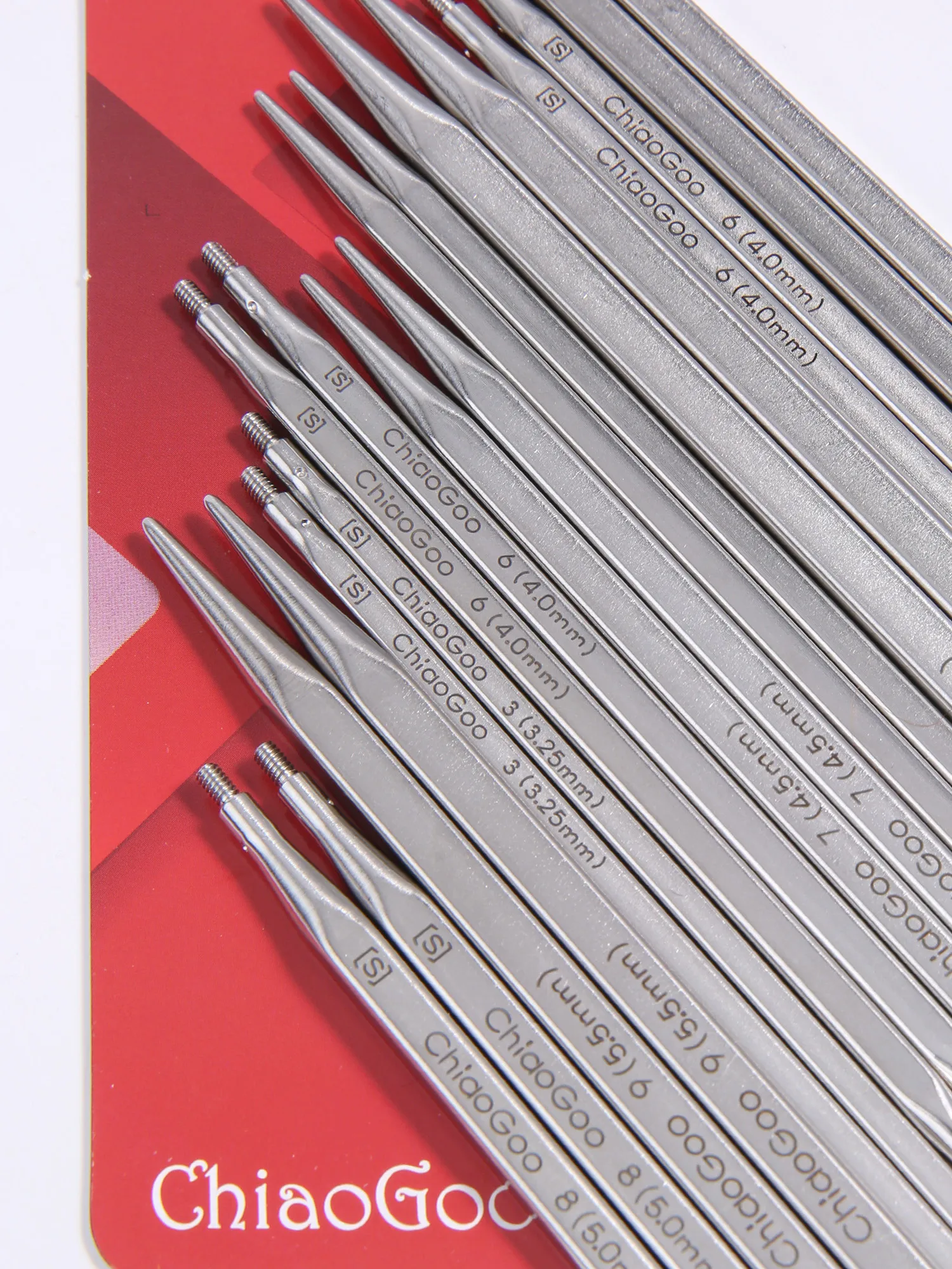 Neuer abnehmbarer Würfelring aus Edelstahl, Nadelquadrat-Nadel für Pullover ohne – Detail 4