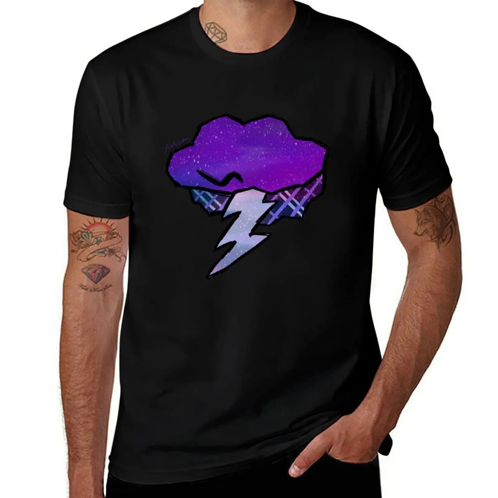 Galaxy Virgil Sanders Logo T-Shirt Athletic Quick Dry for Men T-Shirt