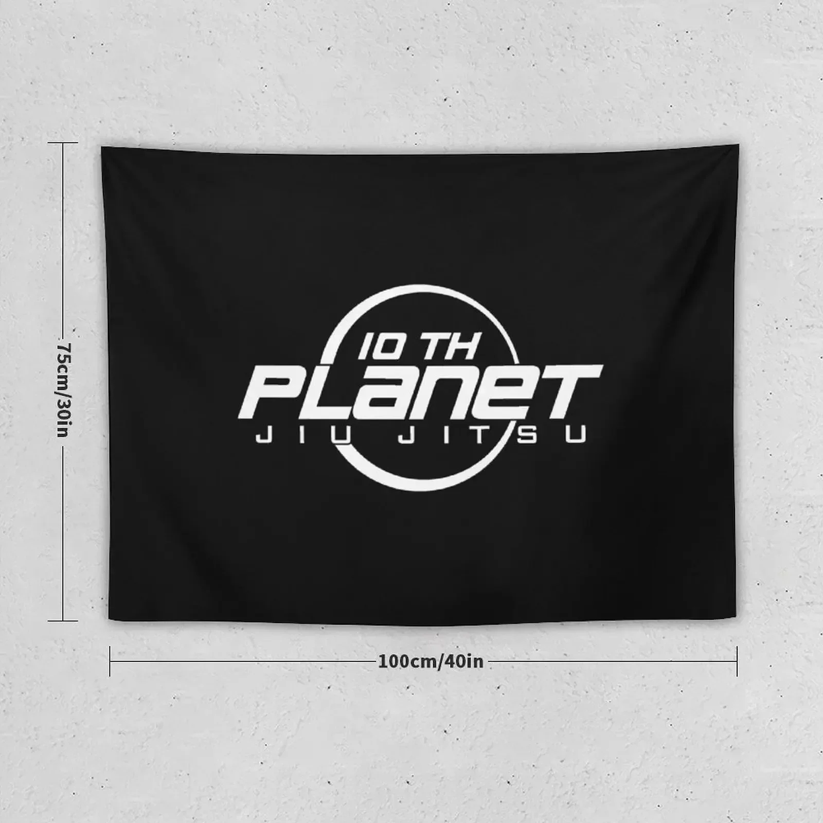 10th Planet Jiu-Jitsu (White) Tapestry Things To Decorate The Room Kawaii Room Decor Decoration Home Wall Decor Hanging Tapestry