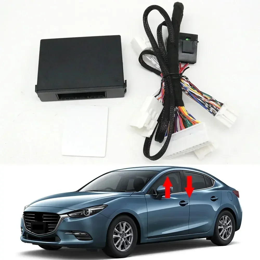 

LHD Auto Power Window Lifter Closer Glass Lifting Control Module Device Kit For Mazda 3 Axela 14-19 Mazda 2 14-24 CX-3 CX-5