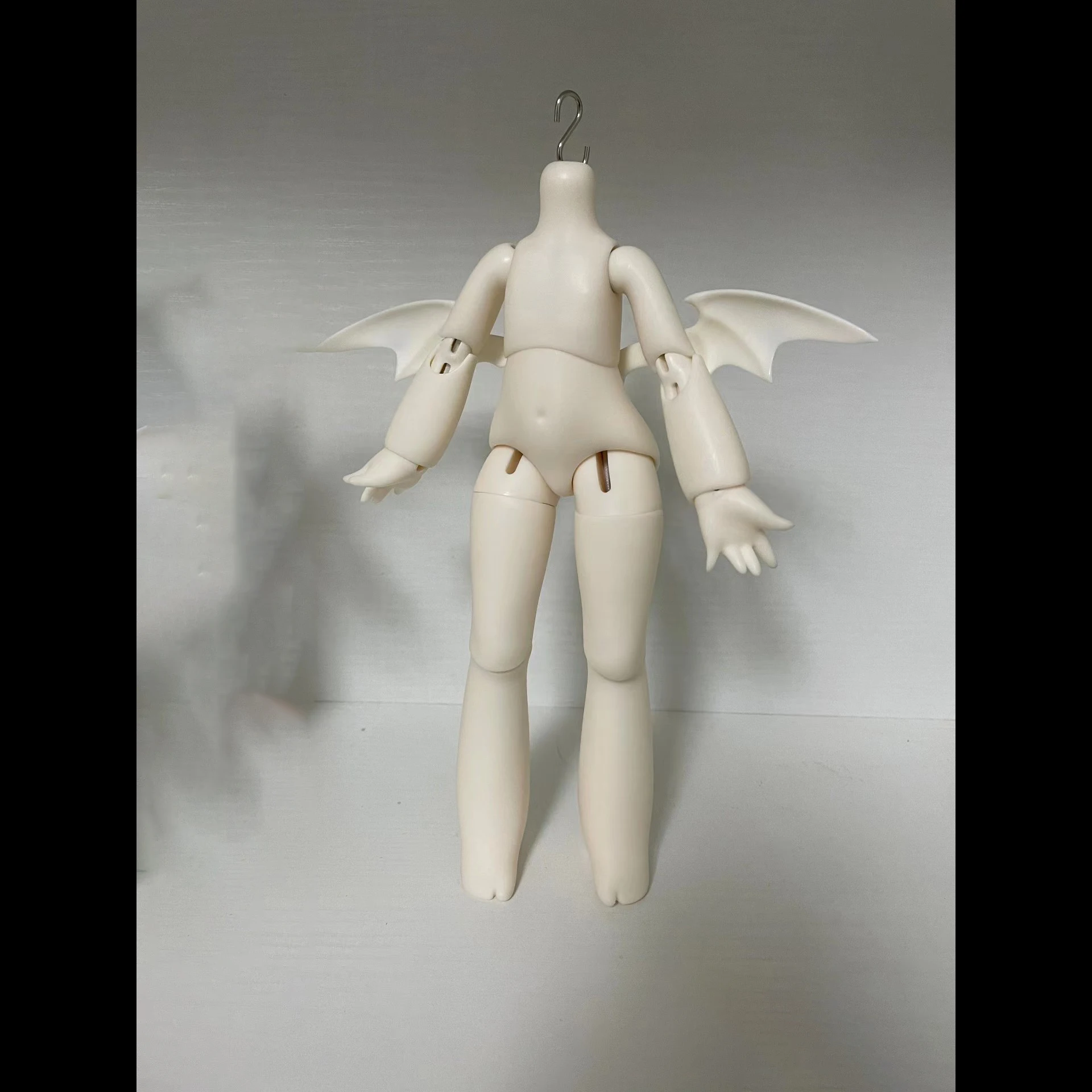 1/6 BJD Doll Body Resin Material Jointed Movable Doll Body With Angel Wing Elf Wing For 1/6 BJD Doll