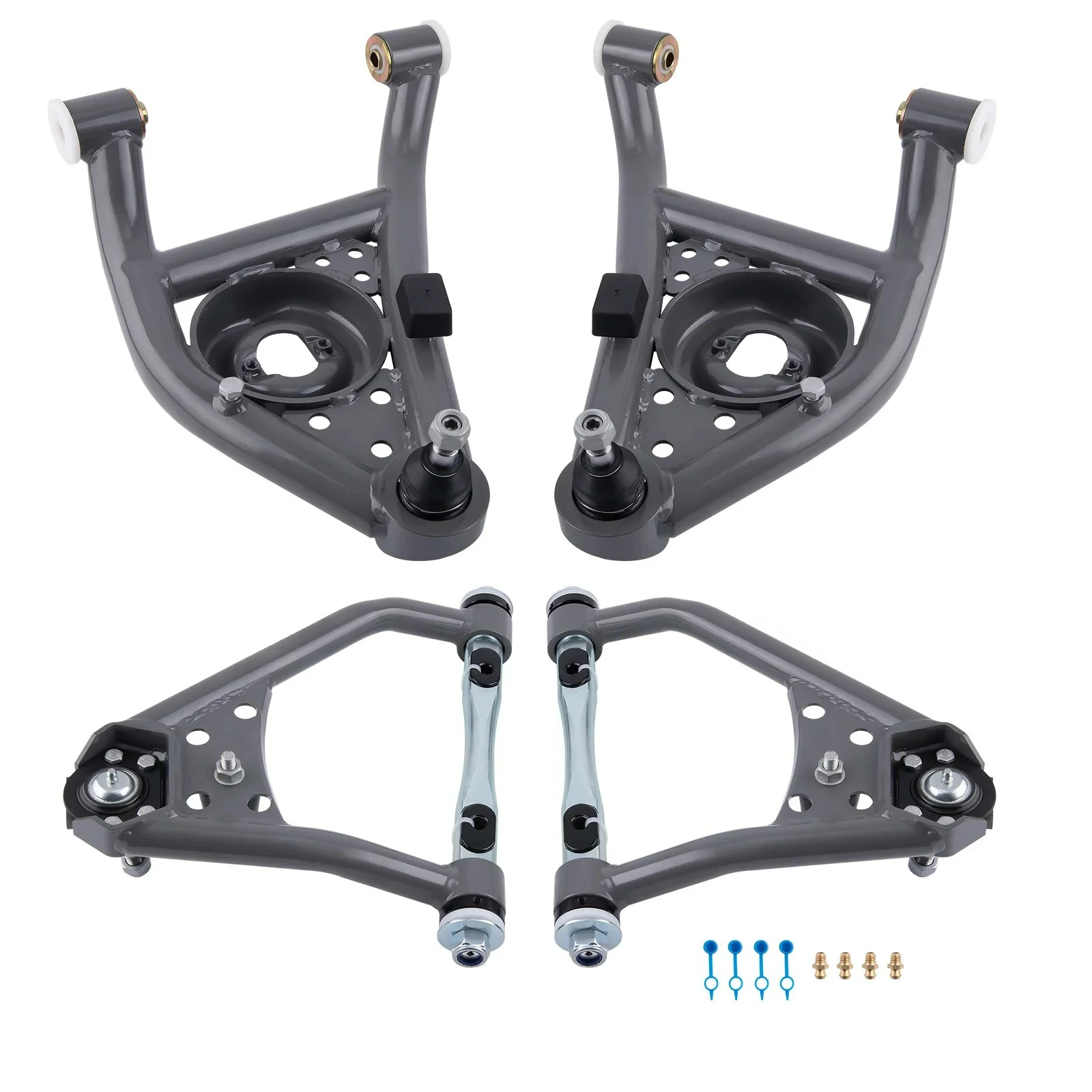 

Top of The Line Technology Is Suitable ForChevrolet Nova Pontiac Upper and Lower Control Arm Suspension Kit