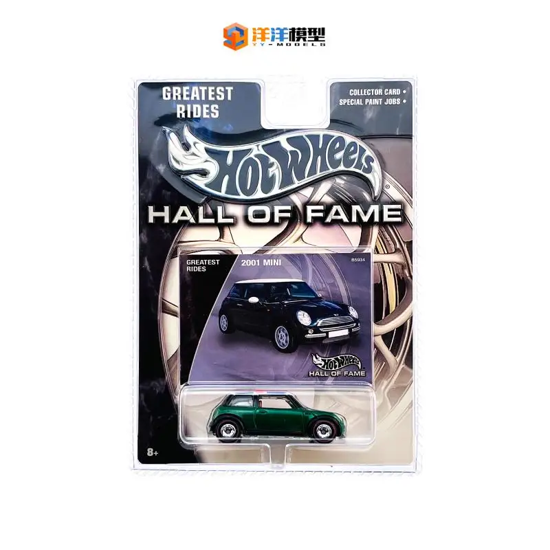 Hot Wheels 1:64 hall of fame 2001 Mini Collection of die cast alloy trolley model ornaments