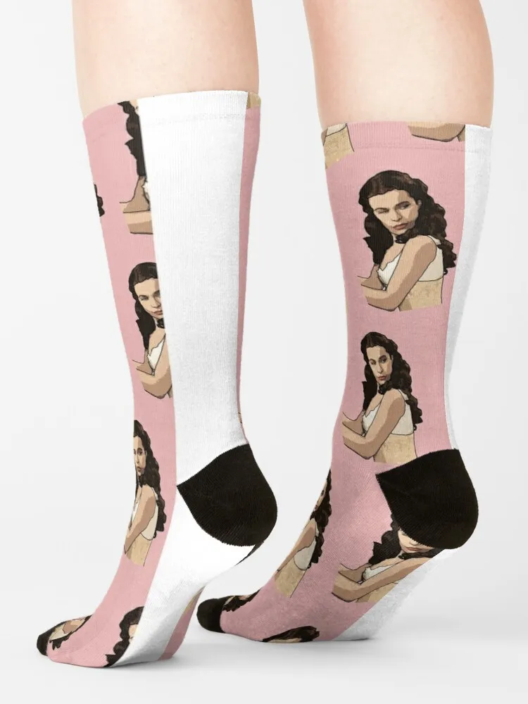 Scarlett O'Hara Pattern Socks Warm Socks