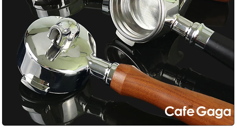 58mm Kaffee bodenloser Sieb träger für Expobar E61 Kaffee maschine Ersatz Filter korb Barista Zubehör Kaffee werkzeuge – Detail 11