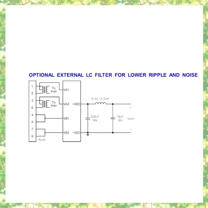 Módulo POE Smart-4X DP1435 5V 2.4A IEEE802.3Af sin capacitancia compatible con módulo POE de 100M 1000M
