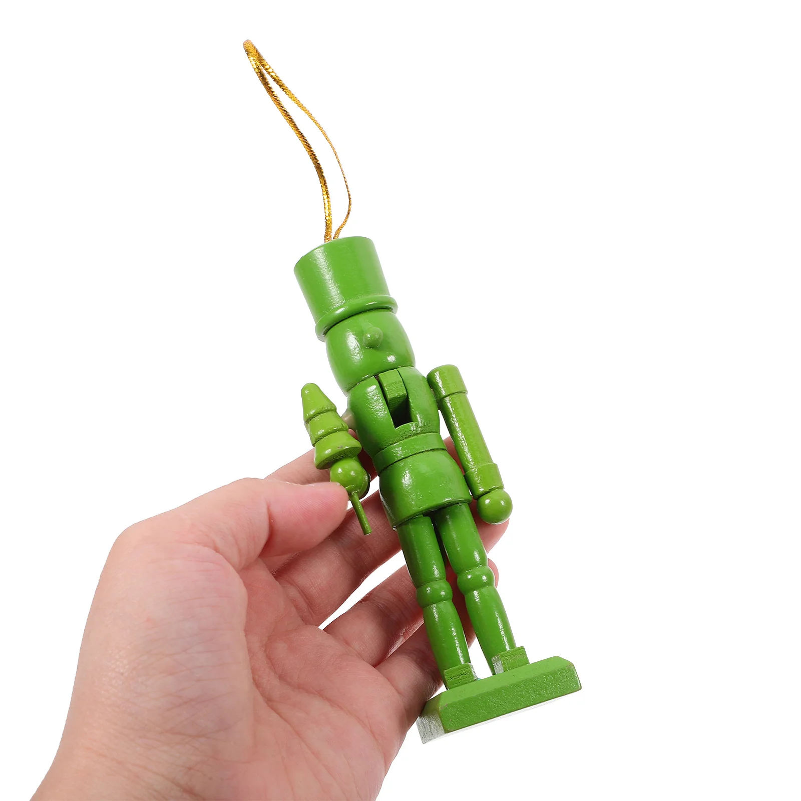 

6Pcs Multi-Color Wooden Nutcracker Soldier Festival Ornament Christmas Decoration Holiday Home Party Decor Christmas Decoration