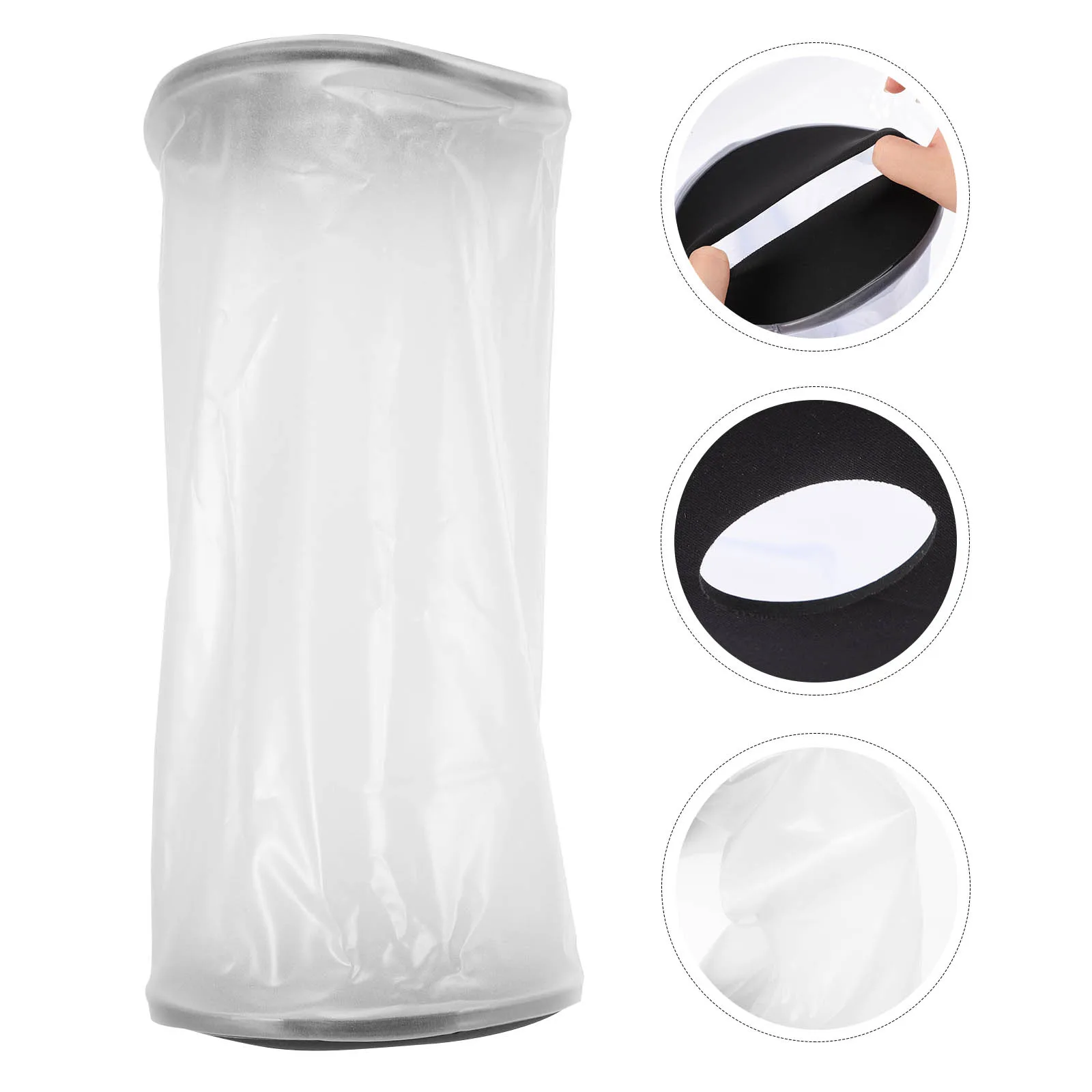 

Waterproof Case Shower Sleeve for Arm Protective Aldult Cast Cover Elbow Sleeves Black
