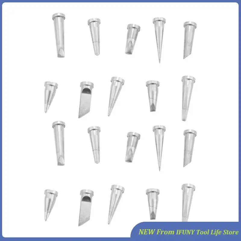 

20Pcs Durable Soldering Tip Set For Weller WSD81 WD1000 WSP80 WP80 LT Soldering Station New