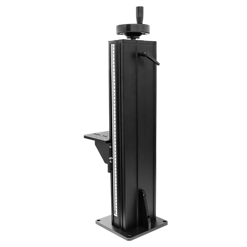 Hand Crank TypeLZ-1000 Axis Worktable Column T-screw  Camera Lifting Platform